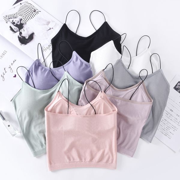 camisole nv dai chest pad xiao nei yi cotton underwear outer wear base bra sports one-piece tube batch, Black;white
camisole nv dai chest pad xiao nei yi cotton underwear outer wear base bra sports one-piece tube batch, Black;white