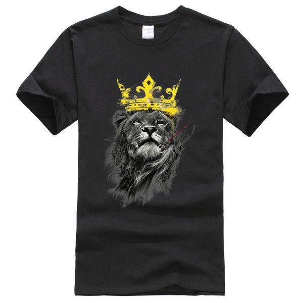 summer t-shirts men 2019 short sleeve cotton king of lion pattern fashion hip hop streetwear men's t-shirt tees sportswear, White;black
summer t-shirts men 2019 short sleeve cotton king of lion pattern fashion hip hop streetwear men's t-shirt tees sportswear, White;black