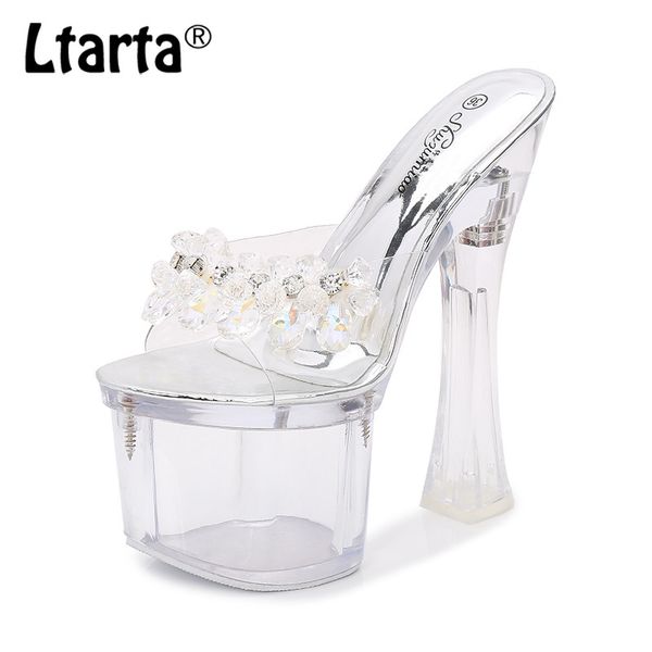 sandals ltarta 34-43 14-20 centimeters height women's summer platform non-slip ultra-high-heel women crystal lfd, Black
sandals ltarta 34-43 14-20 centimeters height women's summer platform non-slip ultra-high-heel women crystal lfd, Black