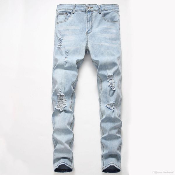 mens jeans biker jeans vintage style male jeans hole distrressed slim fit denim casual male trousers light blue pants asian size
mens jeans biker jeans vintage style male jeans hole distrressed slim fit denim casual male trousers light blue pants asian size