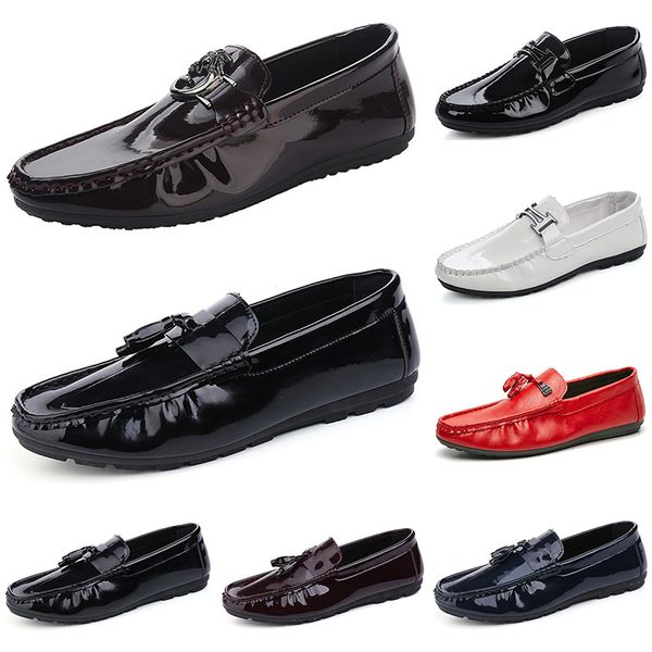 2020 designer luxury mens women casual shoes black loafers flat patent leather slip on fashion trainers sneakers size 39-44 color3
2020 designer luxury mens women casual shoes black loafers flat patent leather slip on fashion trainers sneakers size 39-44 color3