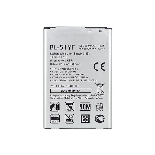 ohd bl-51yf battery for g4 bl-51yf h815 h818 h810 vs999 f500 g stylo 3000mah original and original spare battery
ohd bl-51yf battery for g4 bl-51yf h815 h818 h810 vs999 f500 g stylo 3000mah original and original spare battery