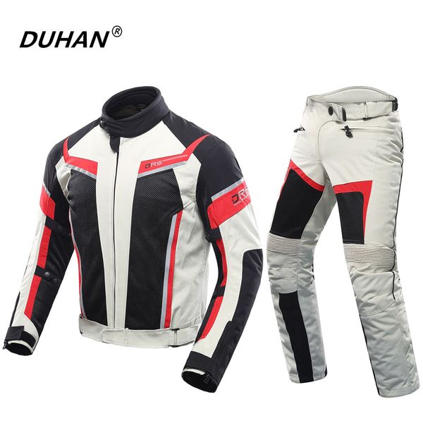 duhan men motorcycle suit racing jacket+motorcycle pants breathable women jacket lovers suits motorcycle riding pants clothing, Black;blue
duhan men motorcycle suit racing jacket+motorcycle pants breathable women jacket lovers suits motorcycle riding pants clothing, Black;blue