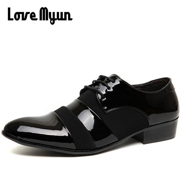 2018 men patent leather shoes male fashion soft wedding business shoes men oxfords black nightclubs dd-36
2018 men patent leather shoes male fashion soft wedding business shoes men oxfords black nightclubs dd-36