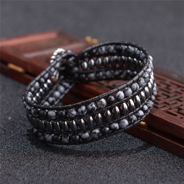 new cuff bracelets natural stones beads leather wrap bracelet handmade beaded statement bracelets dropshipping y200107, Golden;silver
new cuff bracelets natural stones beads leather wrap bracelet handmade beaded statement bracelets dropshipping y200107, Golden;silver