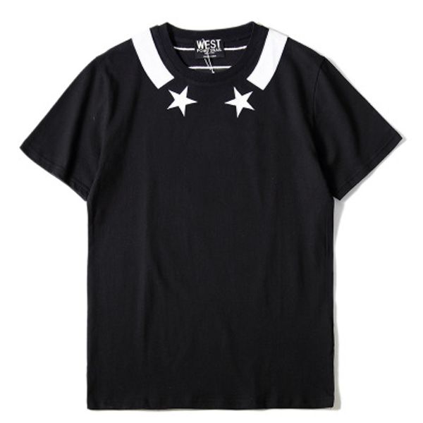 new fashion trend men and women short sleeve europe and the united states red and white collarband versatile student summer lovers shirt men, White;black
new fashion trend men and women short sleeve europe and the united states red and white collarband versatile student summer lovers shirt men, White;black