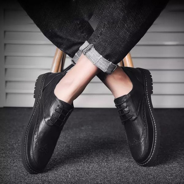 2019 men shoes pu leather black brown dark grey fashion sports sneakers size eur 40-45, White;red
2019 men shoes pu leather black brown dark grey fashion sports sneakers size eur 40-45, White;red