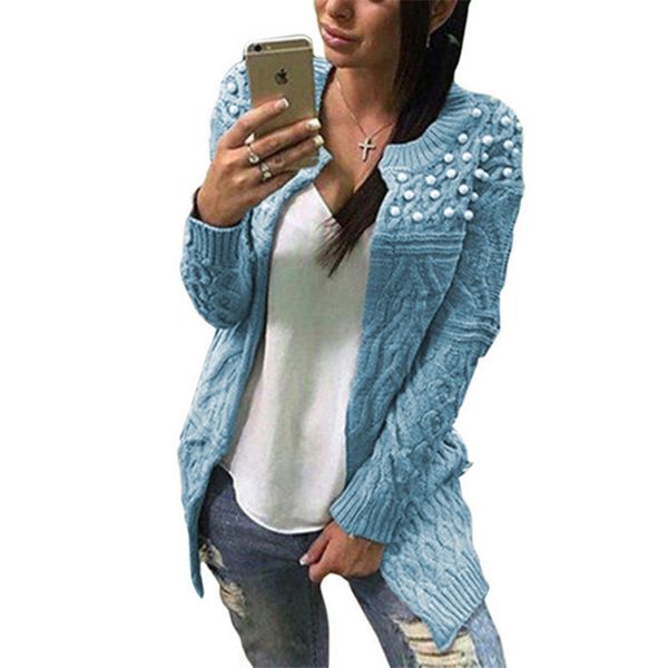 wkoud winter candy color sweaters for women fashion new beading cardigans casual v-neck knitwear knitted coat 4 color m8083, White
wkoud winter candy color sweaters for women fashion new beading cardigans casual v-neck knitwear knitted coat 4 color m8083, White