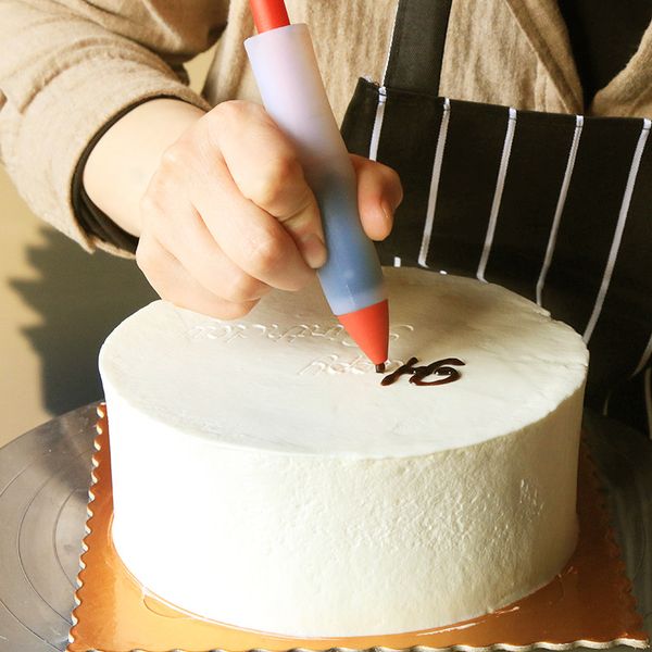silicone food writing pen chocolate decorating tools cake mold cream cup cookie icing piping pastry nozzles kitchen accessories
silicone food writing pen chocolate decorating tools cake mold cream cup cookie icing piping pastry nozzles kitchen accessories