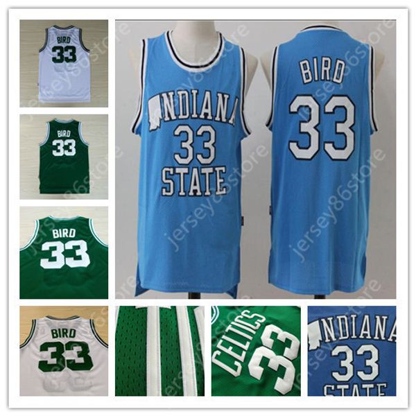 Men's NCAA Indiana State jersey Sycamores #33 Larry Bird Blue Springs Valley High School Swingman Basketball Jersey
Men's NCAA Indiana State jersey Sycamores #33 Larry Bird Blue Springs Valley High School Swingman Basketball Jersey