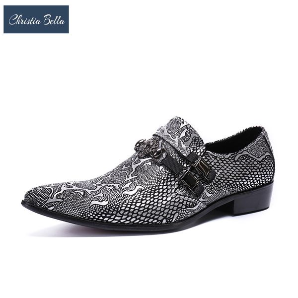 christia bella sliver real leather formal shoes fashion wedding business oxford shoes british style rhinestone men dress, Black
christia bella sliver real leather formal shoes fashion wedding business oxford shoes british style rhinestone men dress, Black