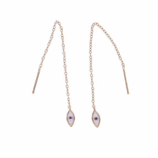 long chain ear threader earring white enamel evil eye charm silver color rose gold turkish fashion earring jewelry, Golden;silver
long chain ear threader earring white enamel evil eye charm silver color rose gold turkish fashion earring jewelry, Golden;silver