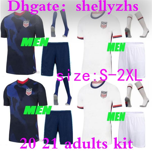 взрослый комплект + носки 2020 usa pulisic soccer jersey 20 21 dempsey bradley altidore morgan america football jerseys united states shirt, Black
взрослый комплект + носки 2020 usa pulisic soccer jersey 20 21 dempsey bradley altidore morgan america football jerseys united states shirt, Black