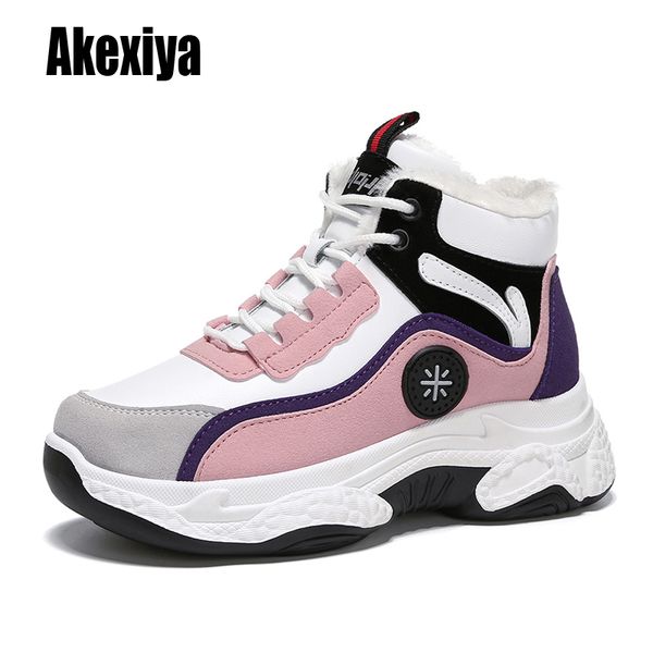 winter pu leather women snow fashion sneakers woman snow boots shoes high cut cross strap fur plush warm shoes booties k965, Black
winter pu leather women snow fashion sneakers woman snow boots shoes high cut cross strap fur plush warm shoes booties k965, Black