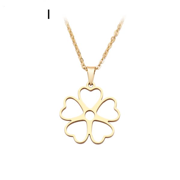 jewelry stainless steel necklace for women five-leaf flower heart gold/silver color choker pendant necklace engagement jewelry for girls
jewelry stainless steel necklace for women five-leaf flower heart gold/silver color choker pendant necklace engagement jewelry for girls