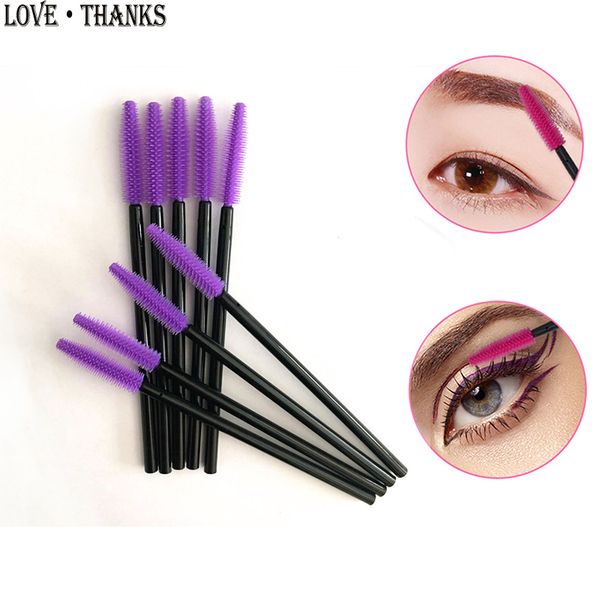 comb brush makeup tools 500 pieces disposable eyelash brush black purple red silicone material mascara wand
comb brush makeup tools 500 pieces disposable eyelash brush black purple red silicone material mascara wand