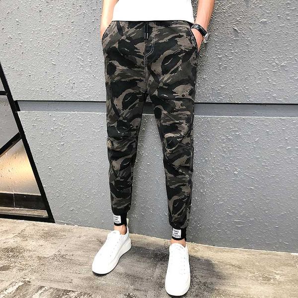 fashion camouflage pants men autumn winter slim fit casual men's joggers all match young man hip hop harem pants black 36-28
fashion camouflage pants men autumn winter slim fit casual men's joggers all match young man hip hop harem pants black 36-28