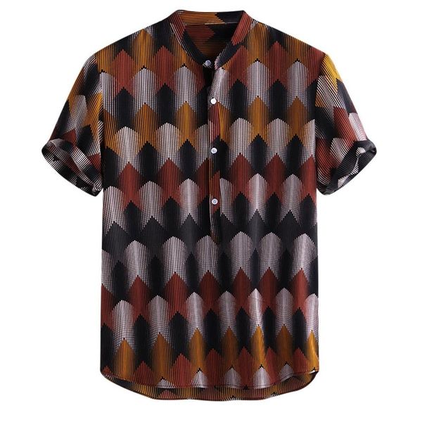 plus men funny ethnic print stand collar short sleeve loose henley blouse hawaiian harajuku pullover shirts for male summer hot, White;black
plus men funny ethnic print stand collar short sleeve loose henley blouse hawaiian harajuku pullover shirts for male summer hot, White;black