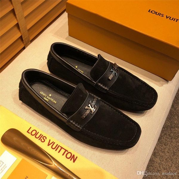 20ss горячие продажи мужская замша кожаные мокасины роскошные заклепки украшения обувь скольжения на мокасины платье обувь летние плоские во, Black
20ss горячие продажи мужская замша кожаные мокасины роскошные заклепки украшения обувь скольжения на мокасины платье обувь летние плоские во, Black