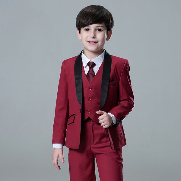 new boy formal wear shawl lapel 3 pieces (boy jacket+pants+vest) one button kids tuxedos blazer ring boy suit for wedding party custom made, Black
new boy formal wear shawl lapel 3 pieces (boy jacket+pants+vest) one button kids tuxedos blazer ring boy suit for wedding party custom made, Black