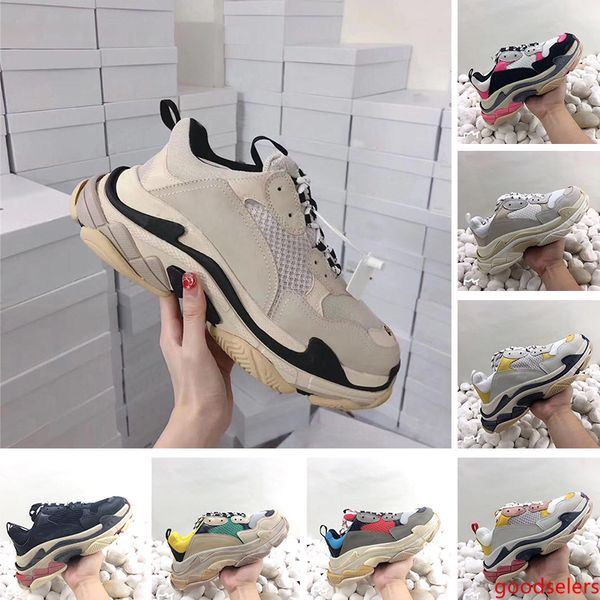 2020 fashion triple s paris 17fw sneakers men women trainers sports casual dad shoes triple-s beige black vintage chaussures
2020 fashion triple s paris 17fw sneakers men women trainers sports casual dad shoes triple-s beige black vintage chaussures