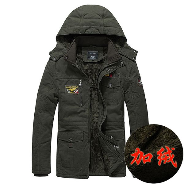 men brand bomber jacket 2018 new winter men's jackets fleece casual tactical outerwear thick jackets male coats, Black
men brand bomber jacket 2018 new winter men's jackets fleece casual tactical outerwear thick jackets male coats, Black