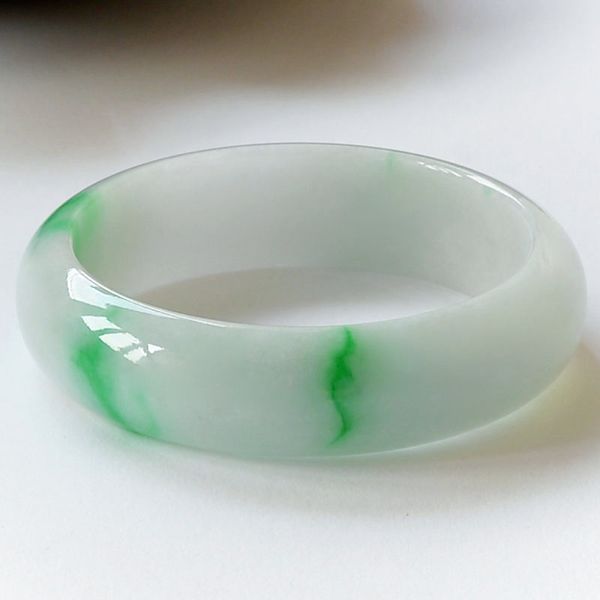 zheru jewelry natural a-class burma jadeite green 54-62mm bracelet women's jade bracelet national certificate, Golden;silver
zheru jewelry natural a-class burma jadeite green 54-62mm bracelet women's jade bracelet national certificate, Golden;silver
