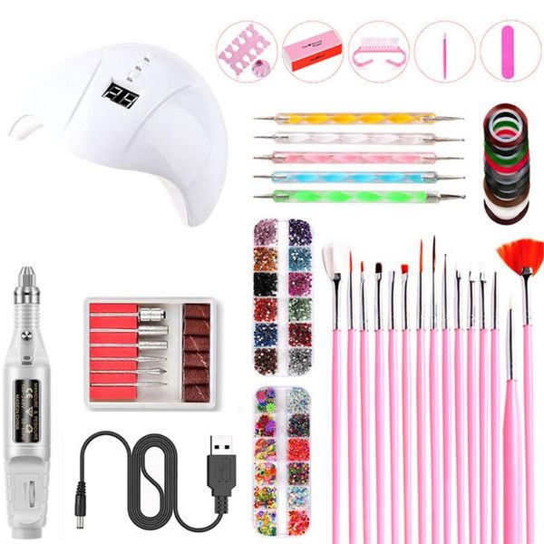 usb smart sensor nail lamp uv led lamp dryer ptherapy manicure tools set electric nail drill gifts manicure tool, Silver
usb smart sensor nail lamp uv led lamp dryer ptherapy manicure tools set electric nail drill gifts manicure tool, Silver