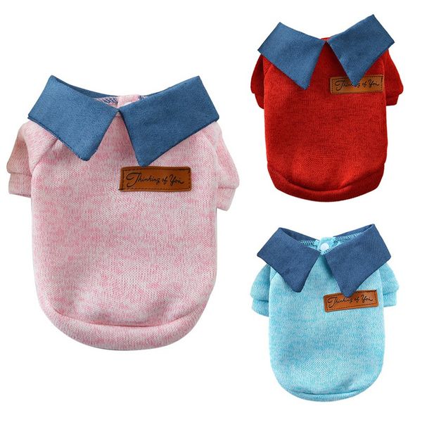 pet sweater soft warm knitwear shirt with collar puppy dog cat autumn and winter apparel costume pet cat dog clothes
pet sweater soft warm knitwear shirt with collar puppy dog cat autumn and winter apparel costume pet cat dog clothes