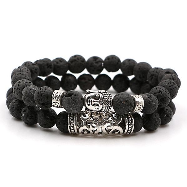 2pcs/set black lava stone prayer beads buddha men bead bracelet beaded bracelets for women and mens
2pcs/set black lava stone prayer beads buddha men bead bracelet beaded bracelets for women and mens