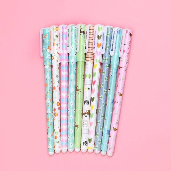 10/6pcs color pen flower animal starry star sweet flora colored gel pen 0.5mm cute pens for school kawaii korean stationary
10/6pcs color pen flower animal starry star sweet flora colored gel pen 0.5mm cute pens for school kawaii korean stationary