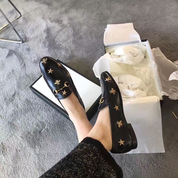 designer women mens big size in stock leather loafers with buckle horsebit with been star many colors shoes in stock with box dust bag, Black
designer women mens big size in stock leather loafers with buckle horsebit with been star many colors shoes in stock with box dust bag, Black