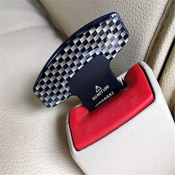 2 pcs safety belt buckles real carbon fiber trucks car seat safty belt alarm canceler ser
2 pcs safety belt buckles real carbon fiber trucks car seat safty belt alarm canceler ser