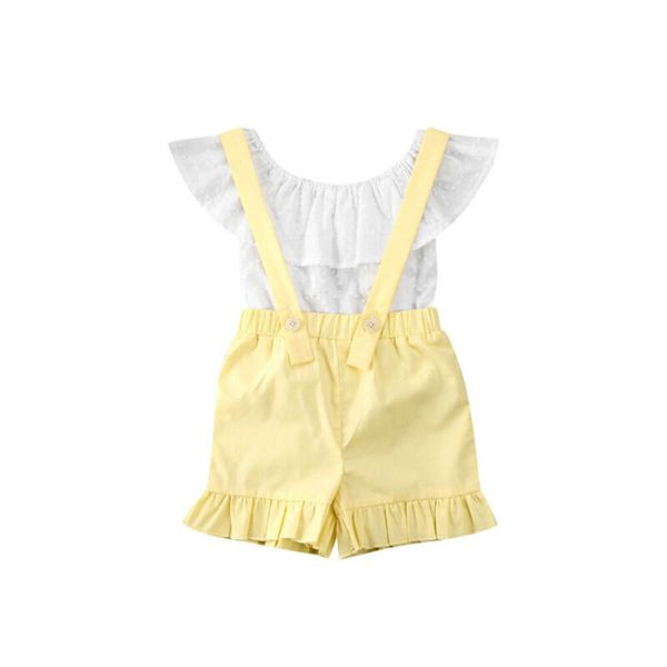 pudcoco toddler baby girl clothes solid color off shoudler ruffle sleeveless strap short pants 2pcs outfits clothes set, White
pudcoco toddler baby girl clothes solid color off shoudler ruffle sleeveless strap short pants 2pcs outfits clothes set, White