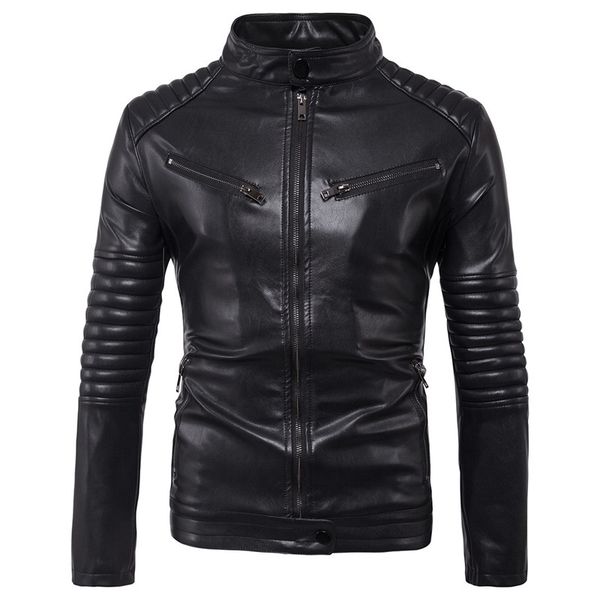 men's fur & faux isurvivor2021 locomotive windbreaker handsome leather jacket motorcycle riding fashion, Black
men's fur & faux isurvivor2021 locomotive windbreaker handsome leather jacket motorcycle riding fashion, Black