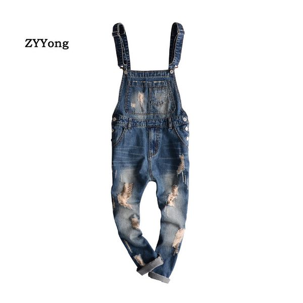 blue hole overalls men denim jumpsuit ripped tattered jeans bib ankle length hip hop big pocket cargo pants trousers clothing
blue hole overalls men denim jumpsuit ripped tattered jeans bib ankle length hip hop big pocket cargo pants trousers clothing