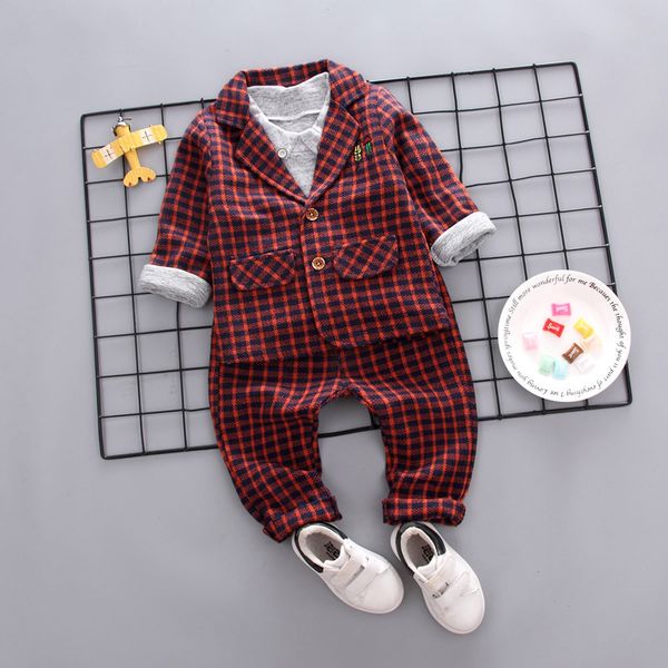spring autumn new british windding children's boy suit gentleman children's lattice long sleeve vest 3 piece set, Blue;gray
spring autumn new british windding children's boy suit gentleman children's lattice long sleeve vest 3 piece set, Blue;gray