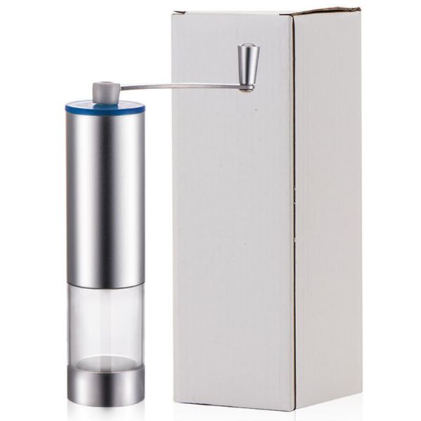 manual coffee grinder ceramic burr mill portable hand held adjustable size fresh whole bean grind maker heavy duty brushed stain
manual coffee grinder ceramic burr mill portable hand held adjustable size fresh whole bean grind maker heavy duty brushed stain