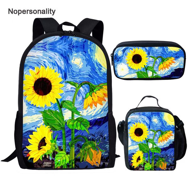 nopersonality teens girls boys school backpack set colorful sunflower print bookbags for children middle kids bagpack rucksack
nopersonality teens girls boys school backpack set colorful sunflower print bookbags for children middle kids bagpack rucksack
