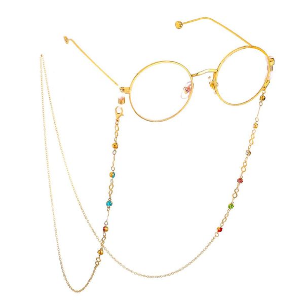 jgl0016 2020 latest design colorful rhinestone glasses chain fashion glasses rope lanyard europe charm women accessories, Silver
jgl0016 2020 latest design colorful rhinestone glasses chain fashion glasses rope lanyard europe charm women accessories, Silver