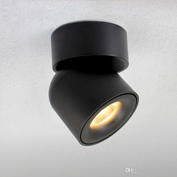 new led surface mounted ceiling downlight adjustable 90 degrees nordic spot light for indoor foyer,living room ac 90-260v 
new led surface mounted ceiling downlight adjustable 90 degrees nordic spot light for indoor foyer,living room ac 90-260v