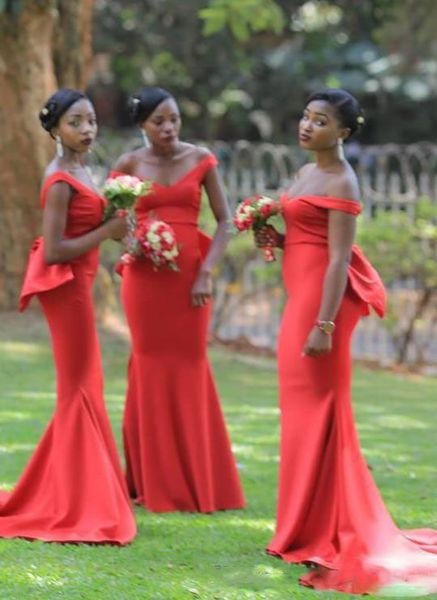 simple african long bridesmaid dresses for wedding plus size off shoulder mermaid maid of honor gowns satin sweep train women formal wear, White;pink
simple african long bridesmaid dresses for wedding plus size off shoulder mermaid maid of honor gowns satin sweep train women formal wear, White;pink