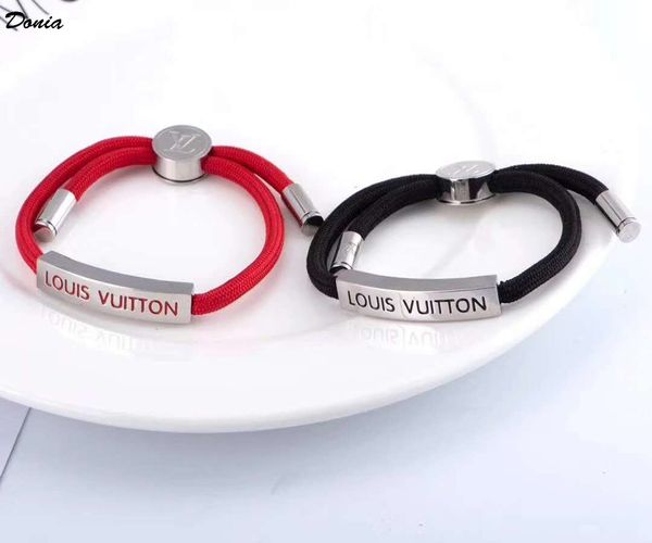 donia jewelry party european and american fashion love series round heart bracelet leather women's bracelet gift, Black
donia jewelry party european and american fashion love series round heart bracelet leather women's bracelet gift, Black