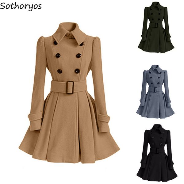 blends women korean style wool slim-fit all-match double breasted elegant turn-down collar coats womens leisure clothes harajuku, Black
blends women korean style wool slim-fit all-match double breasted elegant turn-down collar coats womens leisure clothes harajuku, Black