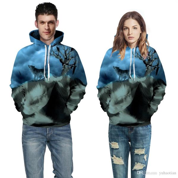 new plus size fashion women men cp personality lose pullover 3d digital owl print causal sweatshirt long sleeve winter hoodies, Black
new plus size fashion women men cp personality lose pullover 3d digital owl print causal sweatshirt long sleeve winter hoodies, Black
