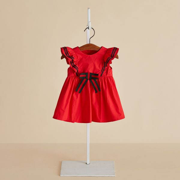 2019 children's clothing children's summer lotus leaf cute bow girl princess dress Korean children's cardigan skirt, Red;yellow
2019 children's clothing children's summer lotus leaf cute bow girl princess dress Korean children's cardigan skirt, Red;yellow