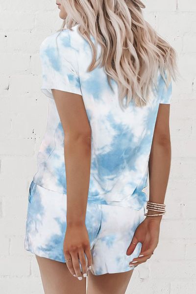 dhl for pajamas tiedye for ladies conjuntos cortos de pijama con cuello redondo y pijama tie dye graphic t shirt metallic nice, Blue;gray
dhl for pajamas tiedye for ladies conjuntos cortos de pijama con cuello redondo y pijama tie dye graphic t shirt metallic nice, Blue;gray