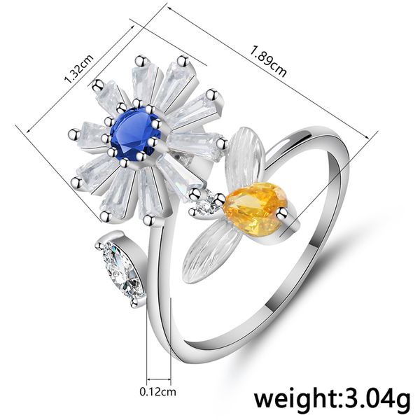 beiver daisy flower бесконечность любовь pave кольцо перста для женщин хризантемы ювелирных изделий обручальных 2019 нового прибытия, Silver
beiver daisy flower бесконечность любовь pave кольцо перста для женщин хризантемы ювелирных изделий обручальных 2019 нового прибытия, Silver