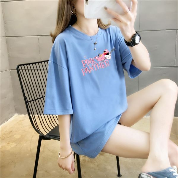 ins super t-shirt clothing long skirt clothing fire short-sleeved t-shirt women's summer loose large size women's medium and long, White
ins super t-shirt clothing long skirt clothing fire short-sleeved t-shirt women's summer loose large size women's medium and long, White
