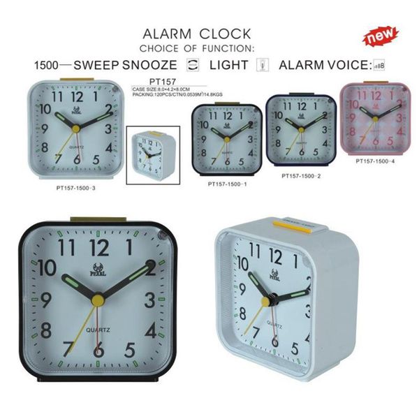metermall portable silent noctilucence alarm clock with night light snooze function for kids table deskbeside
metermall portable silent noctilucence alarm clock with night light snooze function for kids table deskbeside